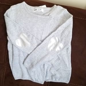 H&M girls sweater cardigan size 4-6